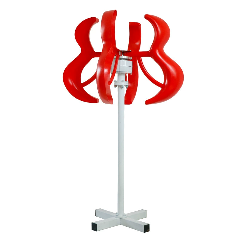 Vertical axis of wind turbine
